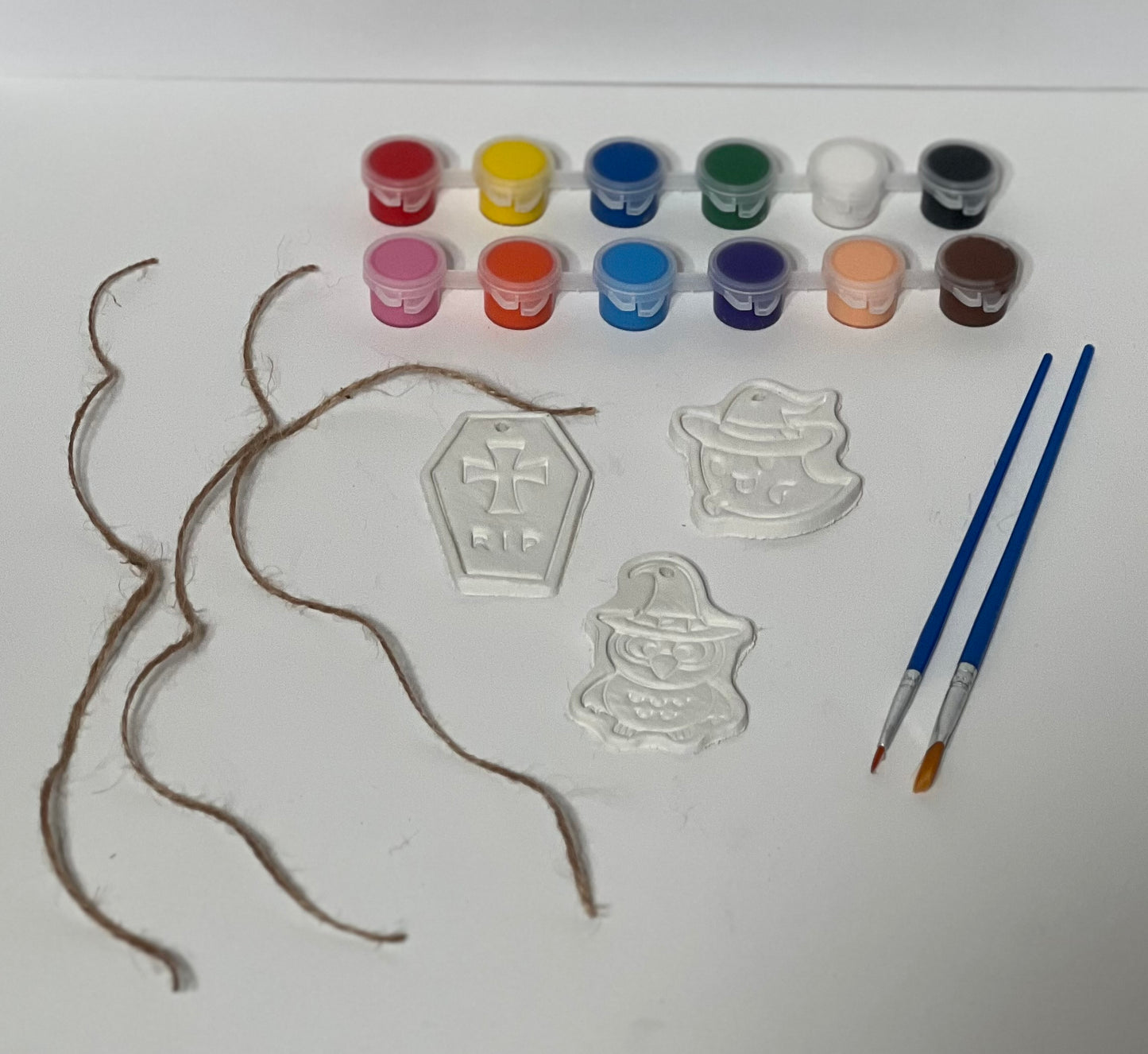 Paint Your Own Spooky Ornaments